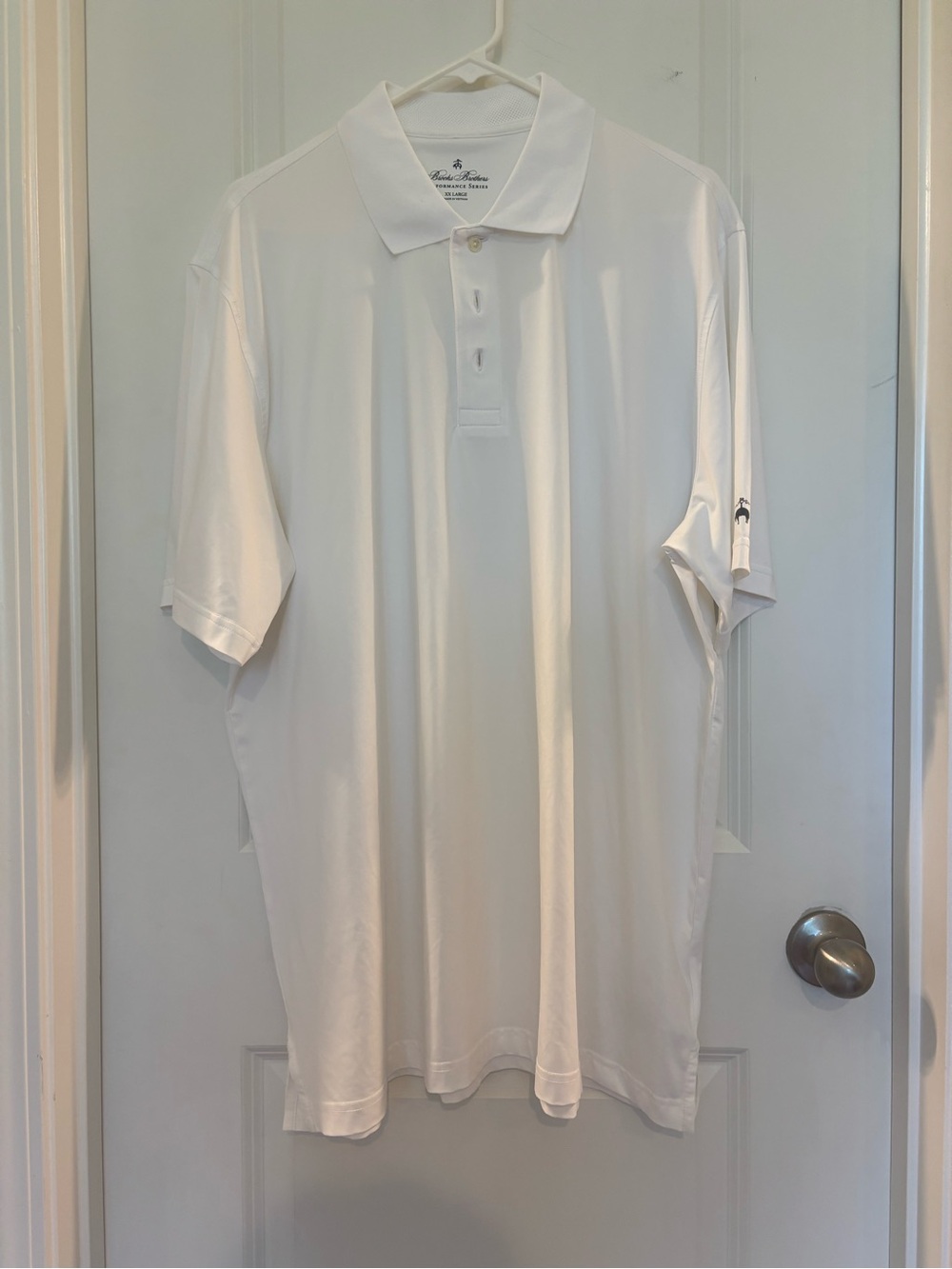 Brooks Brothers White Men's Polo Shirt